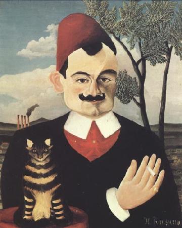 Henri Rousseau Portrait of Pierre Loti Sweden oil painting art